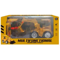 Excavator Essa Toys Multifunctional Engineering Vehicle 99-50A / / Gray Yellow photo 3