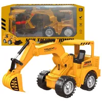 Excavator Essa Toys Multifunctional Engineering Vehicle 99-50A / / Gray Yellow photo 4