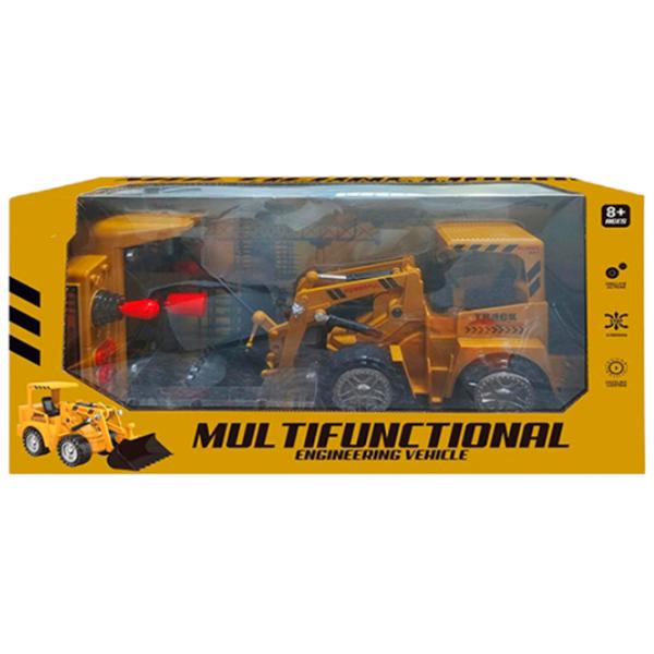 Buldozer Essa Toys Multifunctional Engineering Vehicle 99-50B  / / Gray Yellow photo 2