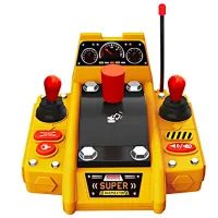 Buldozer Essa Toys Multifunctional Engineering Vehicle 99-50B / / Gray Yellow photo 3