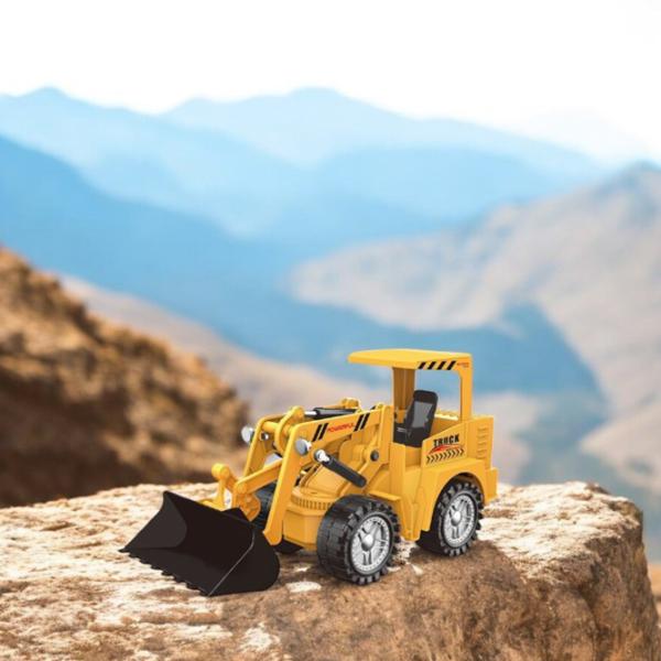Buldozer Essa Toys Multifunctional Engineering Vehicle 99-50B  / / Gray Yellow photo 7