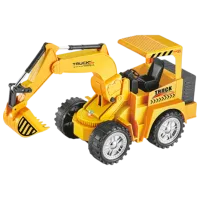 Экскаватор Essa Toys 66-29   / / Серый Желтый