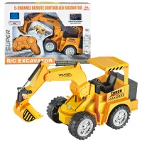 Excavator Essa Toys 66-29 / / Gray Yellow photo 5