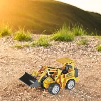 Buldozer Essa Toys 66-30 / / Gray Yellow photo 5