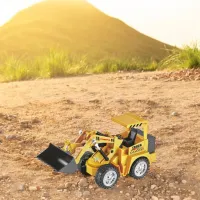 Buldozer Essa Toys 66-30 / / Gray Yellow photo 6