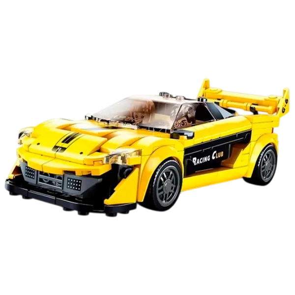 Конструктор Sluban Racing Car English Автомобиль/ Желтый photo 1