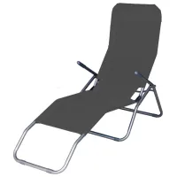 Шезлонг ST Leisure Equipment Jamaica Металл / Ткань / Серый Нержавеющая сталь