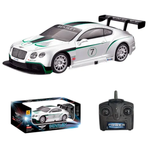 Mașină RC Bentley GT3 866-2426  / 2.4 GHz / Green White photo 2 Mașină RC Bentley GT3 866-2426  / 2.4 GHz / Green White photo 2