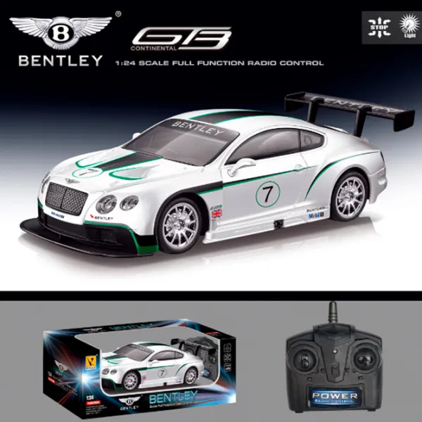 Mașină RC Bentley GT3 866-2426  / 2.4 GHz / Green White photo 4 Mașină RC Bentley GT3 866-2426  / 2.4 GHz / Green White photo 4
