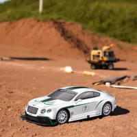 Mașină RC Bentley GT3 866-2426 / 2.4 GHz / Green White photo 6
