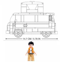 Конструктор Sluban TS-2 Camping Автомобиль/ Синий photo 2
