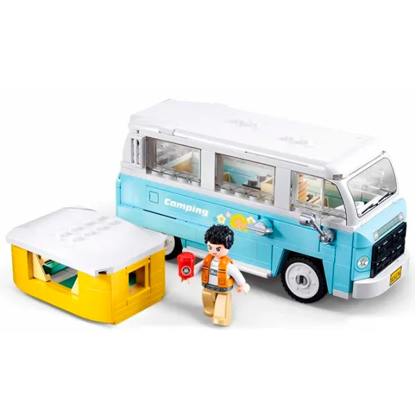Constructor Sluban TS-2 Camping Mașină/ Blue photo 4