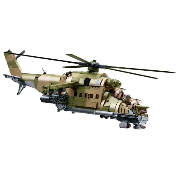 Конструктор Sluban MI-24S Вертолет/ Зеленый photo 1