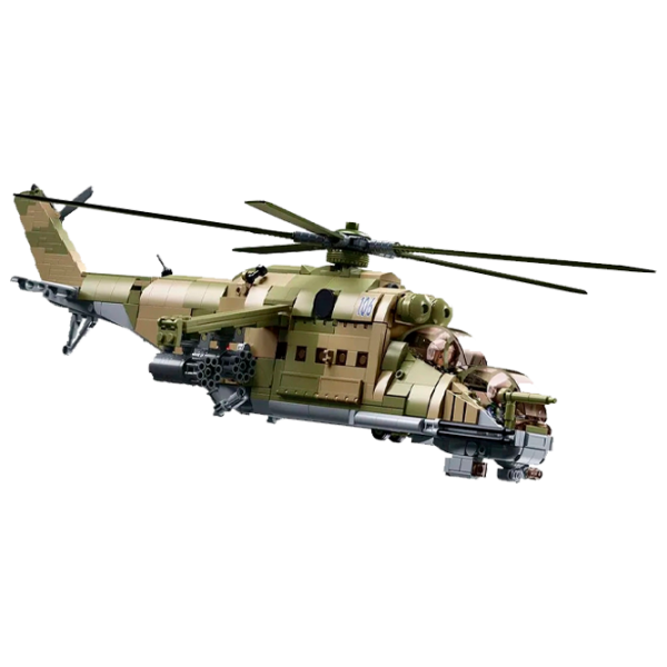 Конструктор Sluban MI-24S Вертолет/ Зеленый photo 1