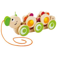 Jucărie de împins și tras Hape K-E0351  1+ / Multicolor