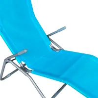 Șezlong ST Leisure Equipment Jamaica Metal / Pânză / Blue Gray photo 2