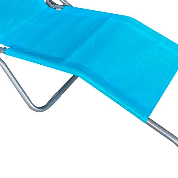 Șezlong ST Leisure Equipment Jamaica Metal / Pânză / Blue Gray photo 4 Șezlong ST Leisure Equipment Jamaica Metal / Pânză / Blue Gray photo 4