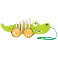 Игрушка каталка Hape E0348  1+ / Зеленый