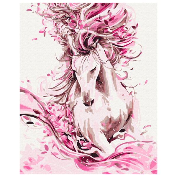 Pictură pe numere BrushMe Cal grațios BS22388 50 x 40 cm / Verticală photo 1 Pictură pe numere BrushMe Cal grațios BS22388 50 x 40 cm / Verticală photo 1