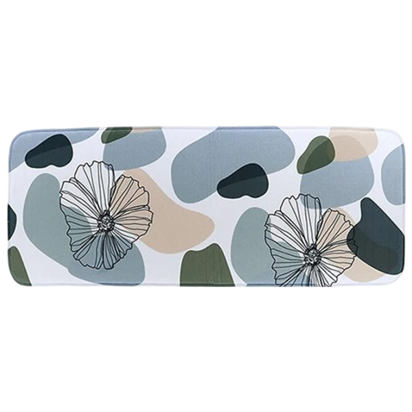 Коврик для ванной Tendance Arizona Dream Flowers Микрофибра / Grey photo 1