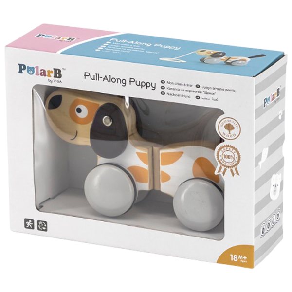 Игрушка каталка PolarB 44043  1+ / Серый photo 8 Игрушка каталка PolarB 44043  1+ / Серый photo 8