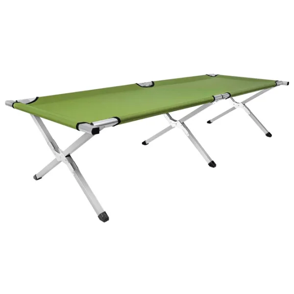 Șezlong Enero Camp 1048864 Aluminiu / Oxford / Green Gray photo 1 Șezlong Enero Camp 1048864 Aluminiu / Oxford / Green Gray photo 1