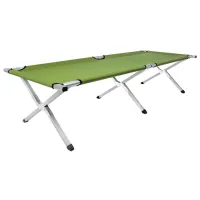 Шезлонг Enero Camp 1048864 Алюминий / Oxford / Зеленый Серый