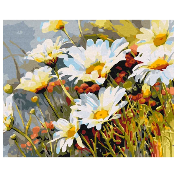 Pictură pe numere BrushMe Căpșuni sălbatice printre mușețel BS52280 50 x 40 cm / Orizontală photo 1 Pictură pe numere BrushMe Căpșuni sălbatice printre mușețel BS52280 50 x 40 cm / Orizontală photo 1