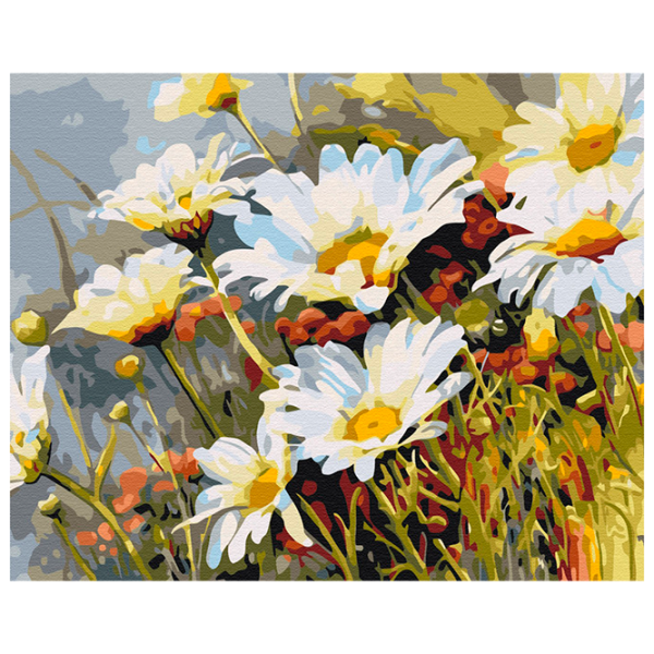 Pictură pe numere BrushMe Căpșuni sălbatice printre mușețel BS52280 50 x 40 cm / Orizontală photo 1 Pictură pe numere BrushMe Căpșuni sălbatice printre mușețel BS52280 50 x 40 cm / Orizontală photo 1