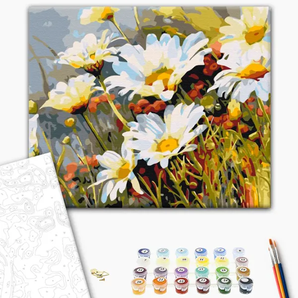 Pictură pe numere BrushMe Căpșuni sălbatice printre mușețel BS52280 50 x 40 cm / Orizontală photo 3 Pictură pe numere BrushMe Căpșuni sălbatice printre mușețel BS52280 50 x 40 cm / Orizontală photo 3
