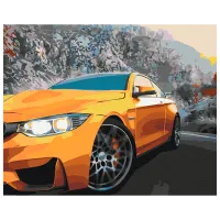 Картина по номерам BrushMe Вождение по ландшафту BS53710FC 50 x 40 см / Горизонтальная