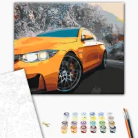 Pictură pe numere BrushMe Șofatul în teren BS53710FC 50 x 40 cm / Orizontală photo 3