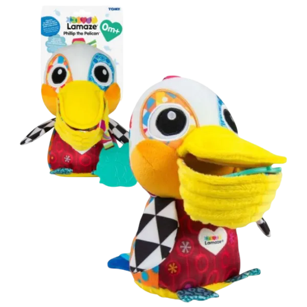 Мягкая игрушка Tomy Philip the Pelican T27518 0+ / Разноцветный photo 4 Мягкая игрушка Tomy Philip the Pelican T27518 0+ / Разноцветный photo 4