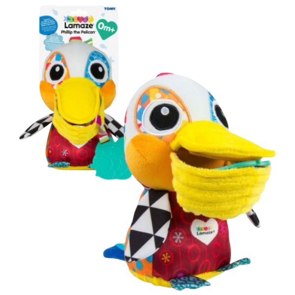 Мягкая игрушка Tomy Philip the Pelican T27518 0+ / Разноцветный photo 4 Мягкая игрушка Tomy Philip the Pelican T27518 0+ / Разноцветный photo 4