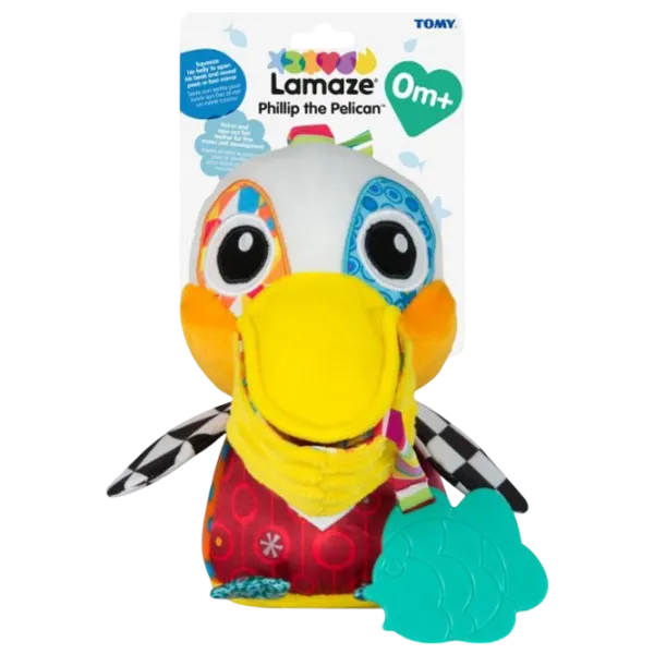 Мягкая игрушка Tomy Philip the Pelican T27518 0+ / Разноцветный photo 5 Мягкая игрушка Tomy Philip the Pelican T27518 0+ / Разноцветный photo 5