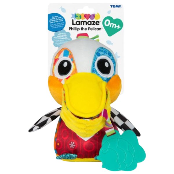 Мягкая игрушка Tomy Philip the Pelican T27518 0+ / Разноцветный photo 5 Мягкая игрушка Tomy Philip the Pelican T27518 0+ / Разноцветный photo 5