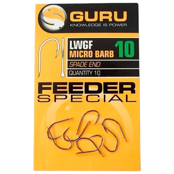 Set de cârlige Guru Feeder Special Hook Cantitatea în set - 10 / Mărimea - 10 photo 1