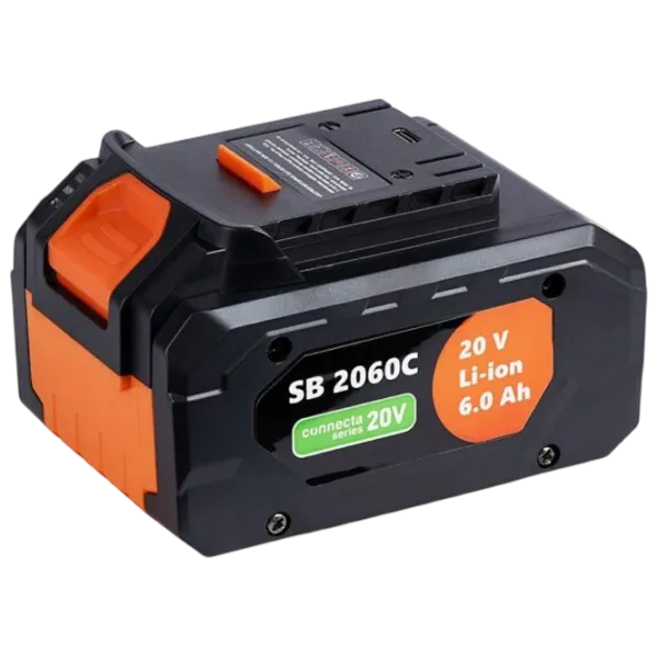 Acumulator pentru instrumente Sequoia SB2060C Li-Ion / 6 Ah / 20 V photo 1