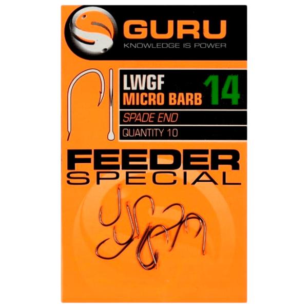 Set de cârlige Guru Feeder Special Hook Cantitatea în set - 10 / Mărimea - 14 photo 1