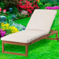 Шезлонг Ikea Nammaro Массив / Массив / Коричневый Brown photo 3