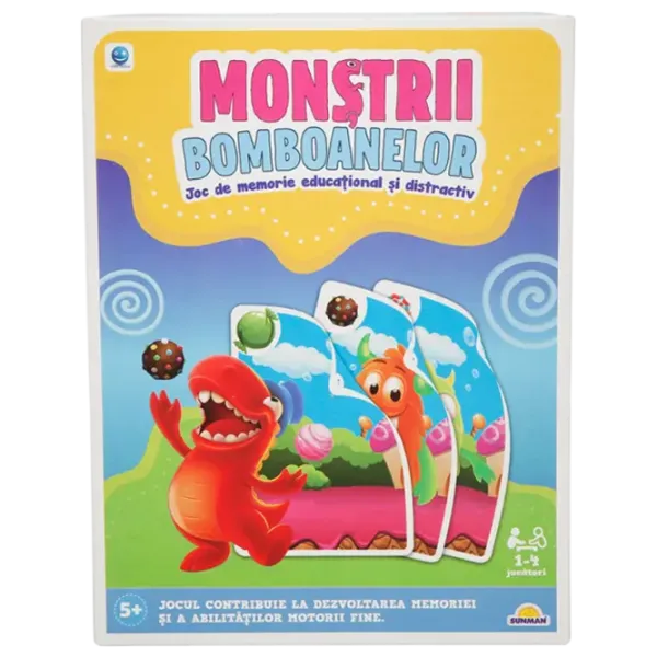 Joc de masă Noriel Candy Monsters 5+/ Dezvoltare photo 1
