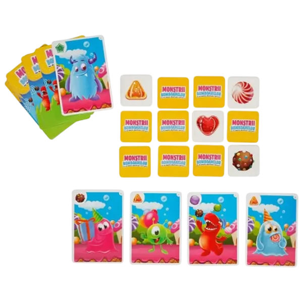 Joc de masă Noriel Candy Monsters 5+/ Dezvoltare photo 2
