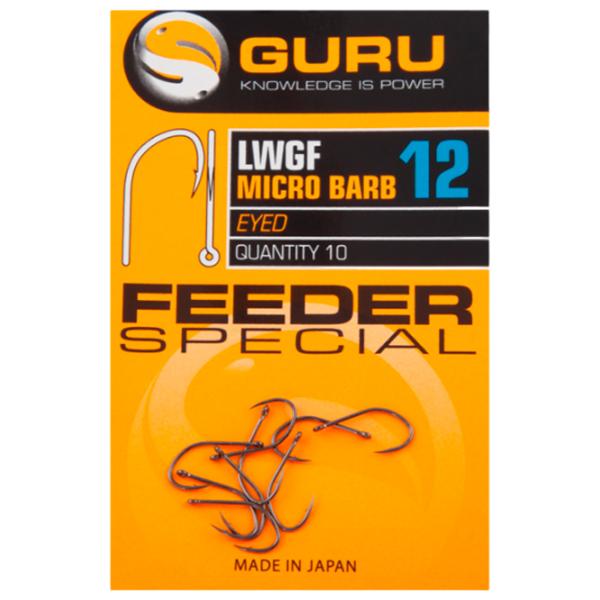 Set de cârlige Guru Feeder Special Eyed Cantitatea în set - 10 / Mărimea - 12 photo 1