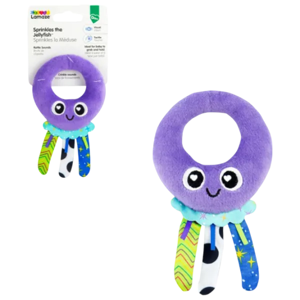 Jucărie senzorială Tomy Sprinkles the Jellyfish T27059 0+ / Purple photo 2