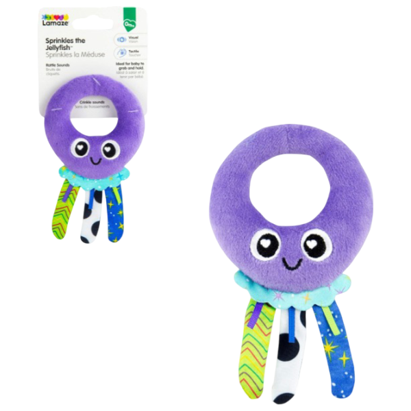 Jucărie senzorială Tomy Sprinkles the Jellyfish T27059 0+ / Purple photo 2