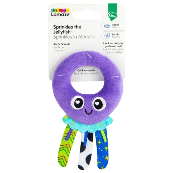 Jucărie senzorială Tomy Sprinkles the Jellyfish T27059 0+ / Purple photo 3