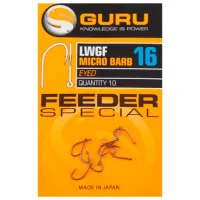 Набор крючков Guru Feeder Special Eyed Количество в наборе - 10 / Размер - 16