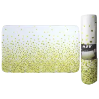 Коврик для ванной MSV Brest  Микрофибра / Зеленый