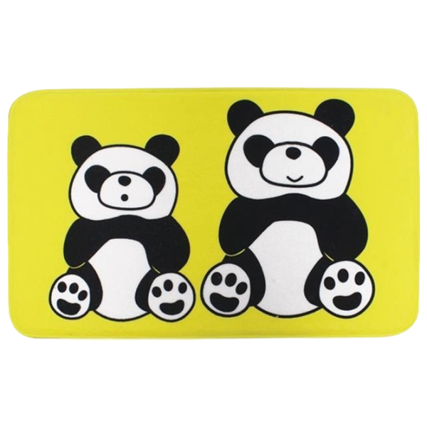Коврик для ванной MSV Panda  Микрофибра / Желтый photo 1