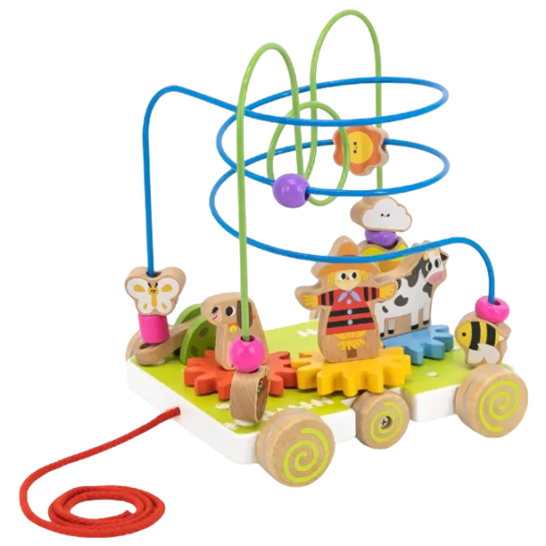 Игрушка каталка VIGA Busy Board  1+ / Разноцветный photo 1 Игрушка каталка VIGA Busy Board  1+ / Разноцветный photo 1